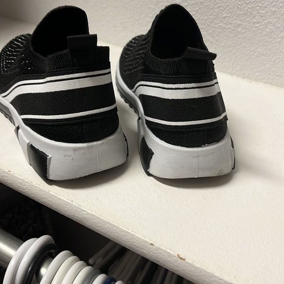 Black rhinestone sneakers - Picture 2 of 3